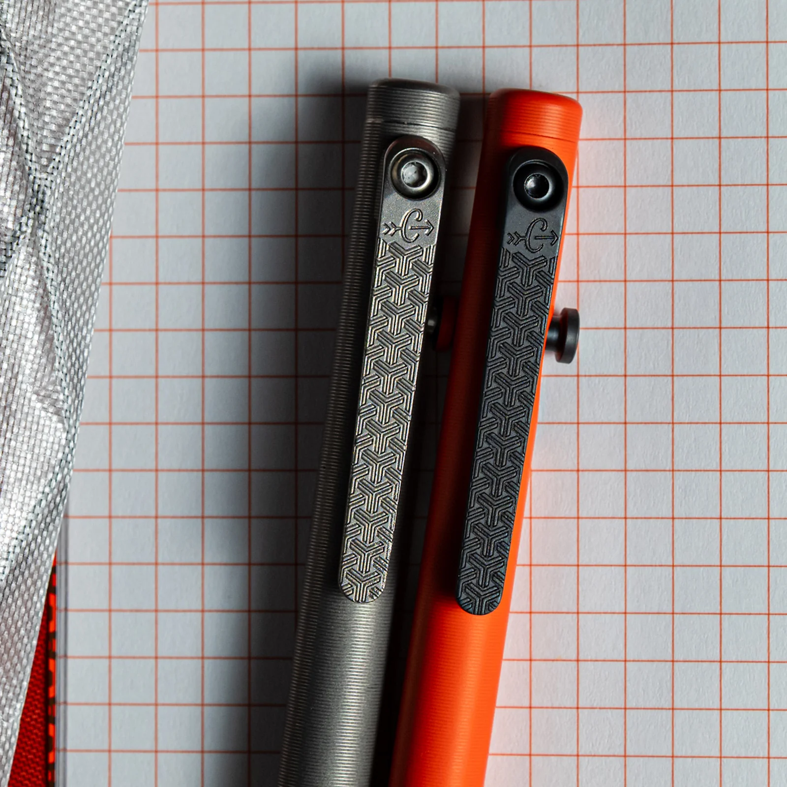 Carryology Blaze Orange Limited Essentials Slim Bolt Action Pen - Image 4