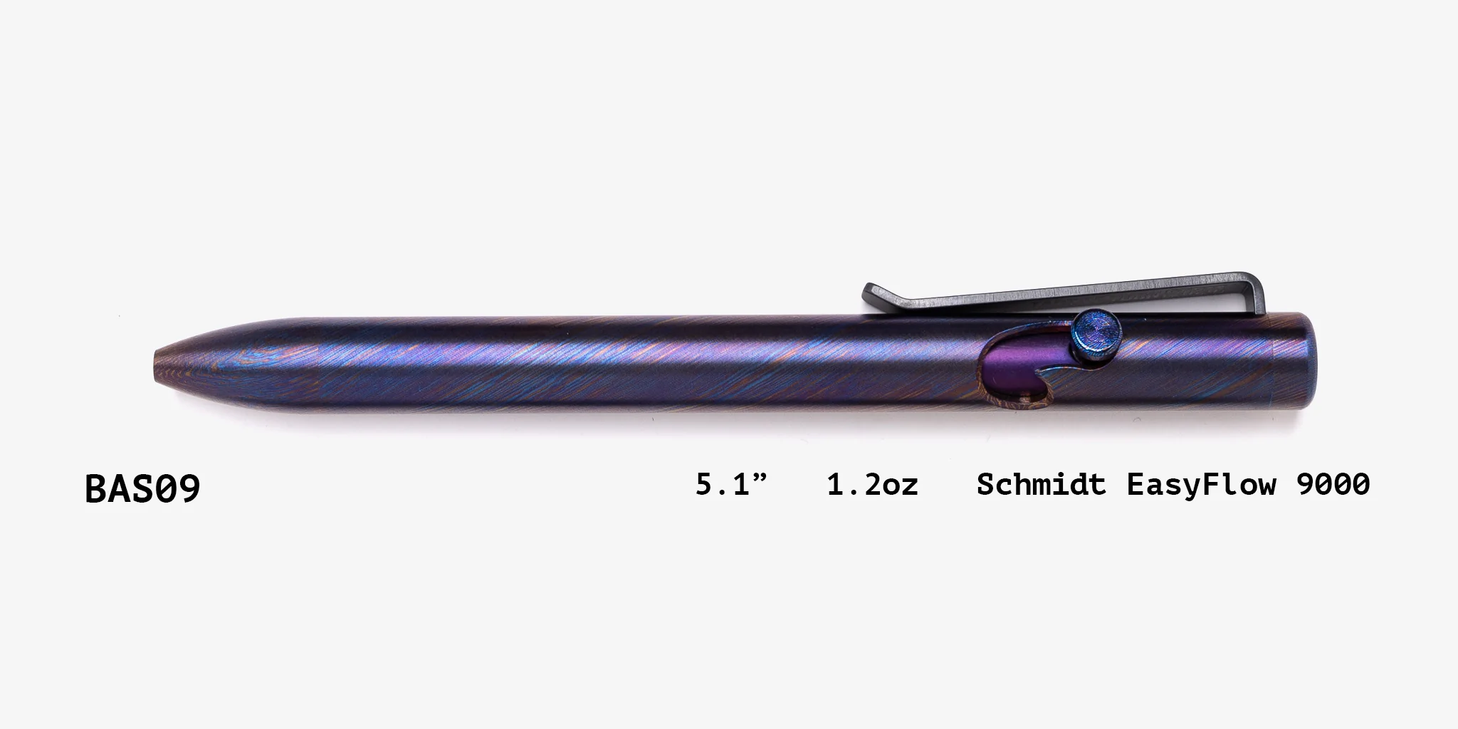 Full Titanium Damascus Bolt Action Pens - Image 31