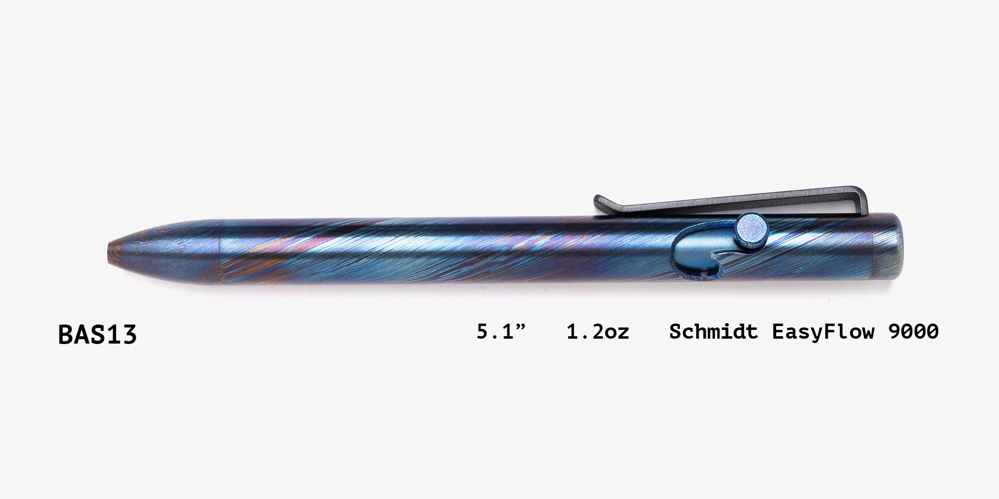 Full Titanium Damascus Bolt Action Pens - Image 35