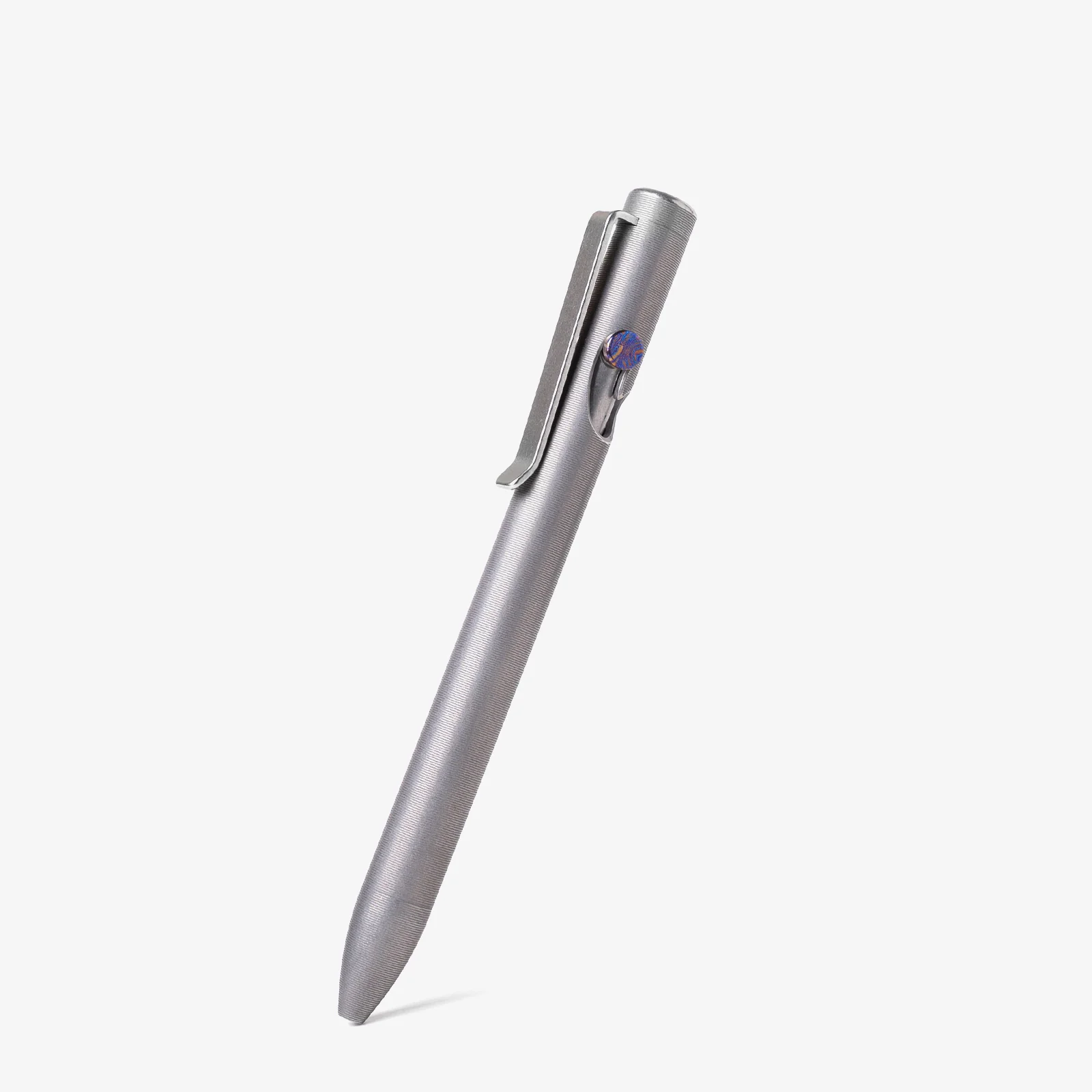 Stonewashed Titanium Bolt Action Pen - Image 4