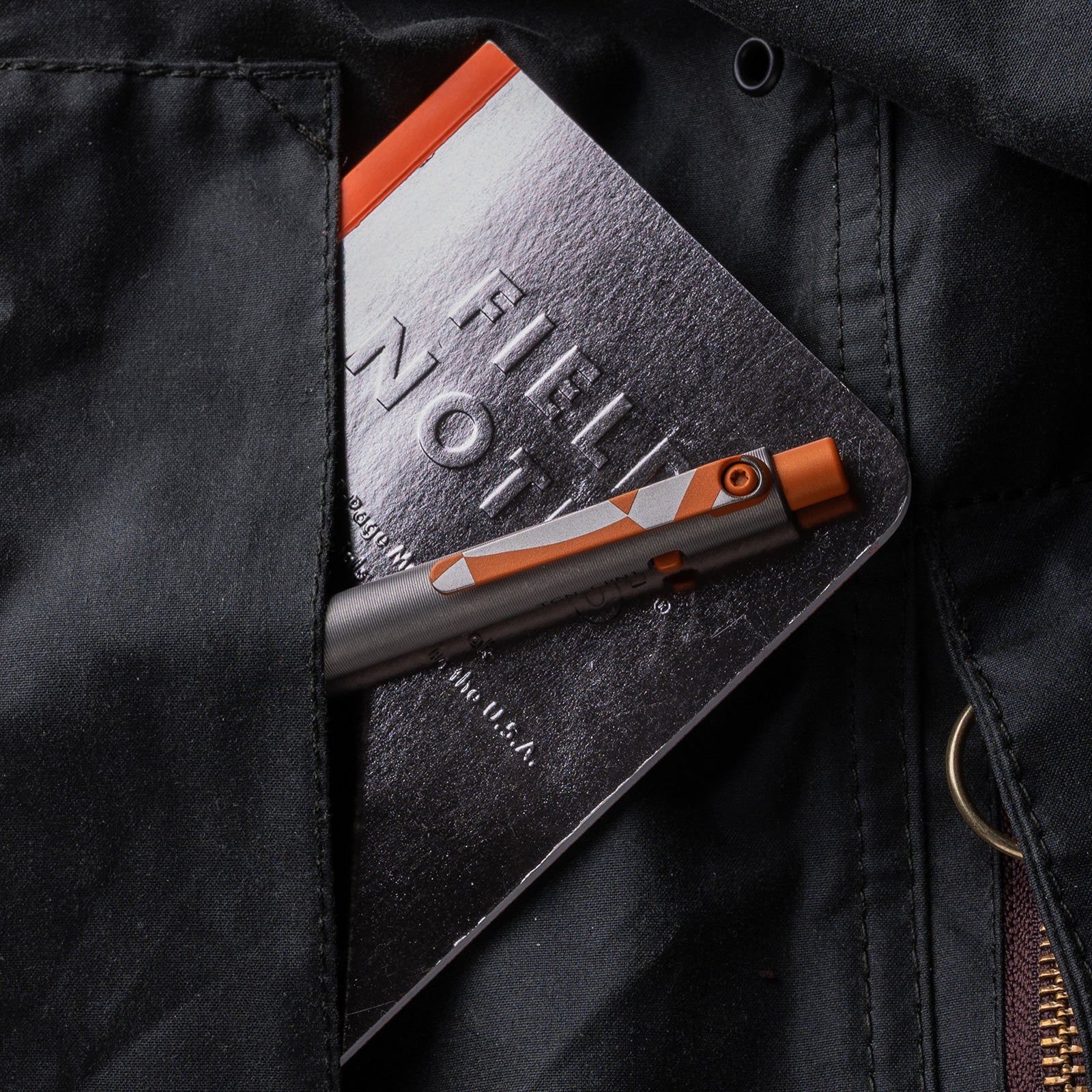 The Grey NATO Side Click Pen - Image 7